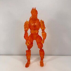 Vintage 2005 Marvel Human Torch Action Figure Fantastic Four 12.5"